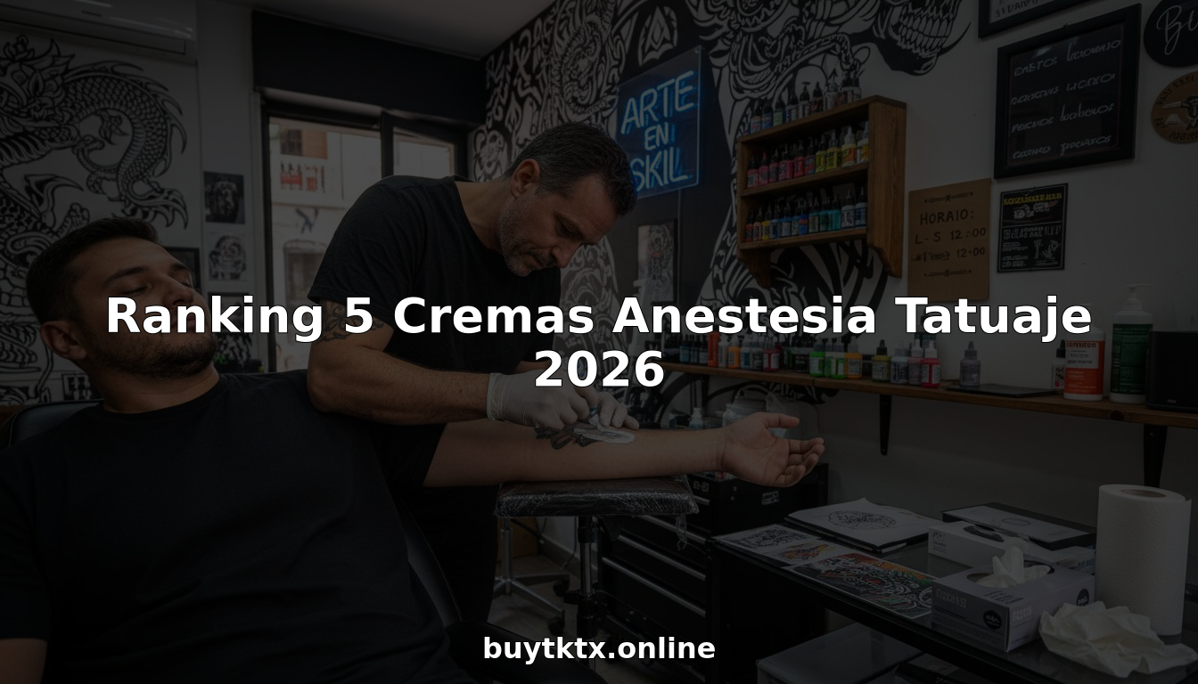 El tatuador está aplicando crema anestésica sobre la piel del cliente antes de empezar la sesión.