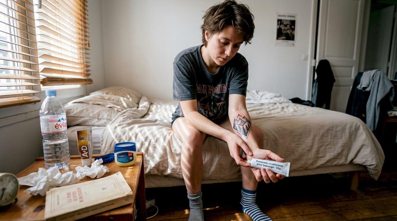 Prendre soin de son nouveau tatouage chez soi