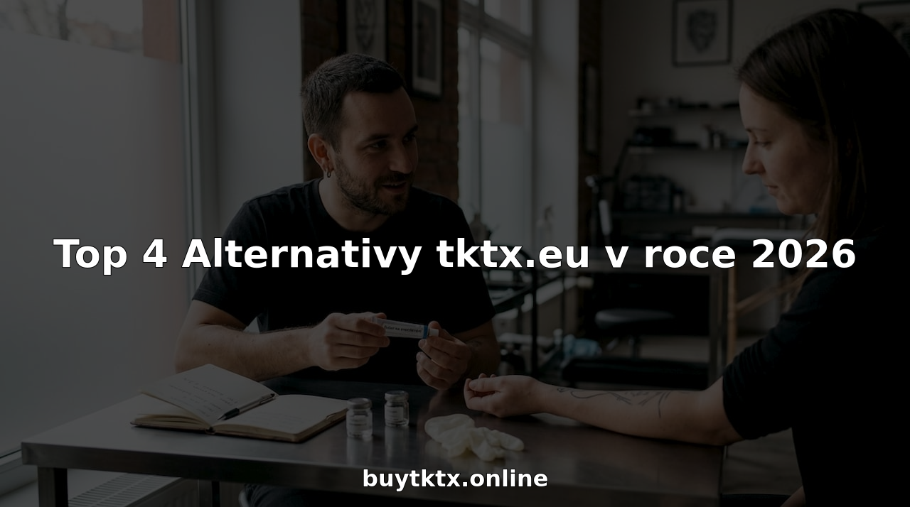 Tatér probírá s klientem možnost použití znecitlivujícího krému před tetováním.