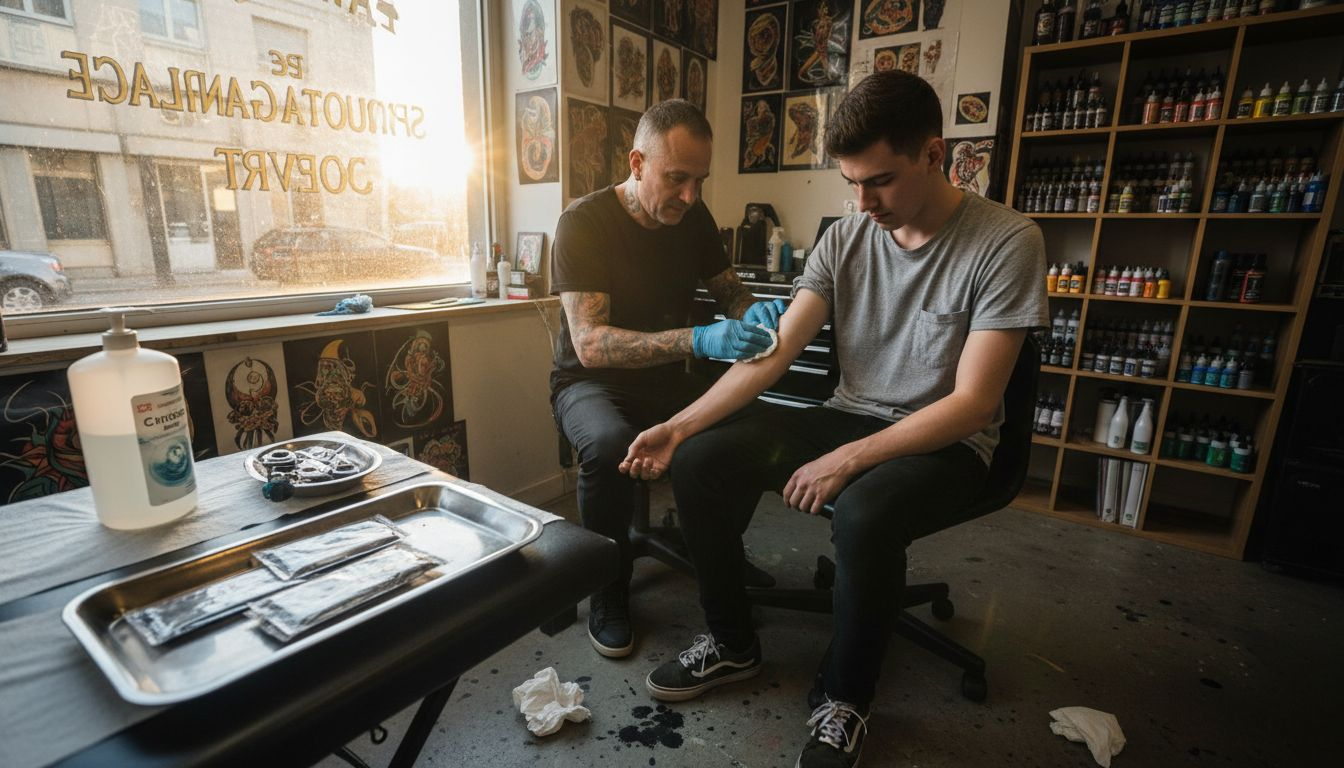 Les gestes d’hygiène à adopter avant de se faire tatouer en salon