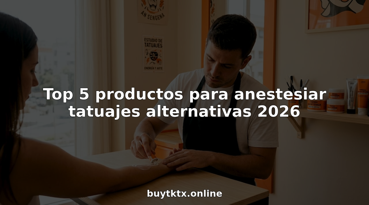 El tatuador aplica crema anestésica en el estudio antes de comenzar el diseño.