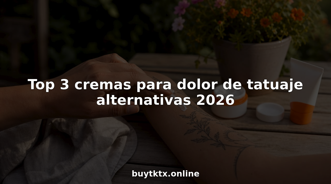 Manos aplicando crema calmante sobre un tatuaje recién hecho