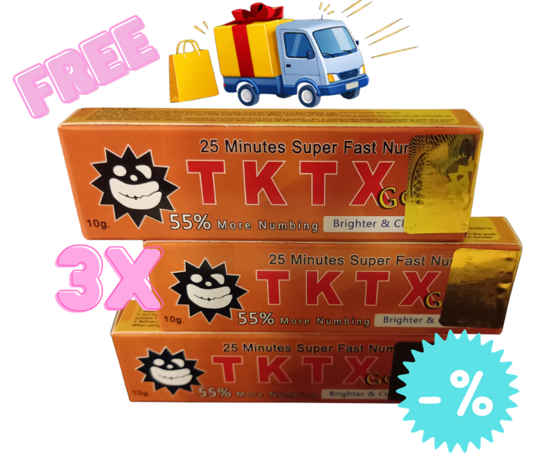3x TKTX 55% GOLD + Free Shiping