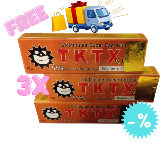 3x TKTX 55% GOLD + Free Shiping