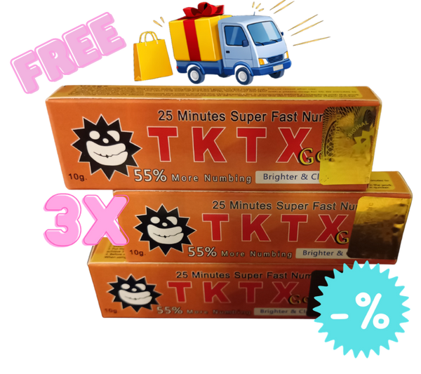 3x TKTX 55% GOLD + Free Shiping
