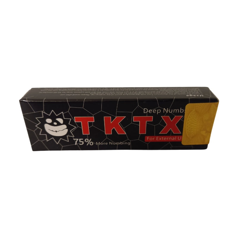 TKTX 75% BLACK – Our strongest pre-treatment ointment for comfortable tattooing